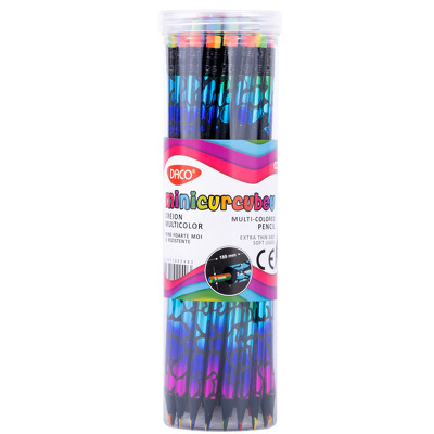 Creion color multicolor Minicurcubeu Creion color multicolor Minicurcubeu