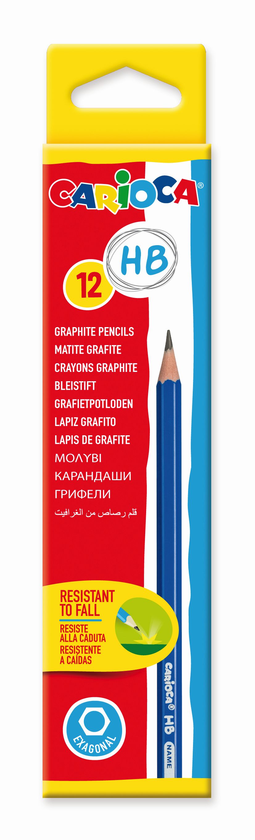Creion grafit HB, Carioca
