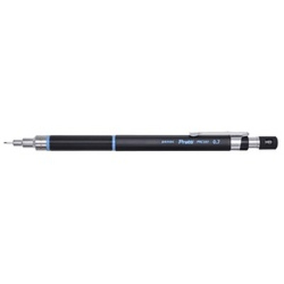 Creion mecanic profesional Penac Protti PRC-107, 0.7mm, con metalic cu varf cilindric fix - albastru