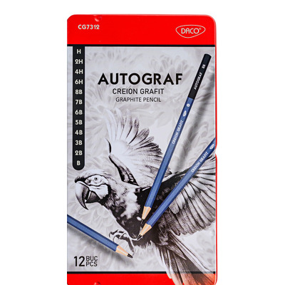 Creion negru 6H...8B Autograf