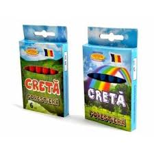 Creta forestiera, 6 buc, rosu, Arhi Design