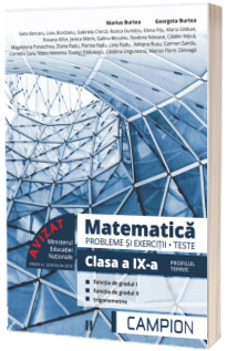 Culegere de matematica, clasa a IX-a. Probleme si exercitii, teste - Profilul tehnic. Semestrul II