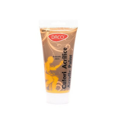 Culori acril 200 ml Portocaliu inchis