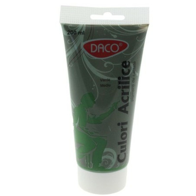 Culori acril 200 ml Verde mediu