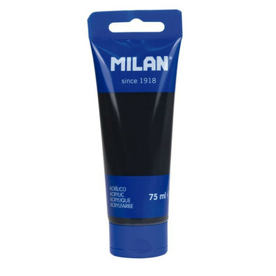 Culori acril 75 ml Negru MILAN 101780