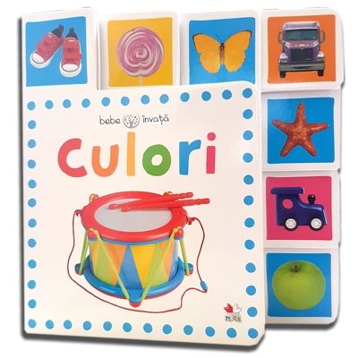 Culori. Bebe invata