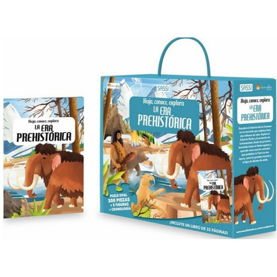 Cunoaste si exploreaza. Puzzle Epoca Preistorica (200 piese)