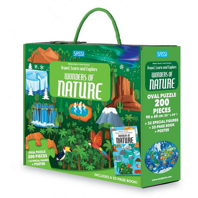 Cunoaste si exploreaza - Puzzle Minunile naturii (200 piese)