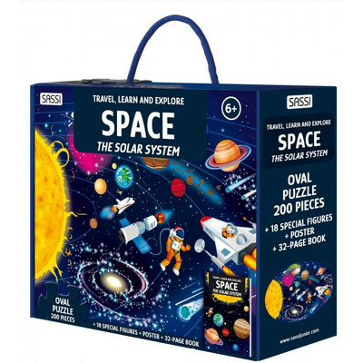 Cunoaste si exploreaza. Puzzle Sistemul solar (200 piese)