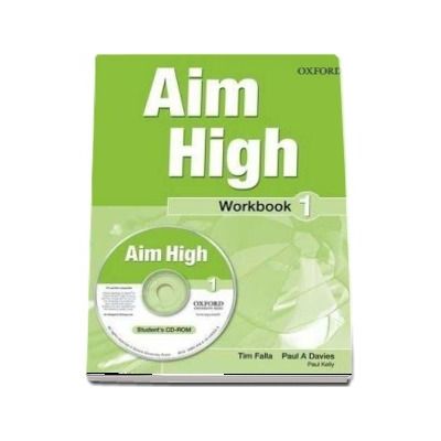 Curs de limba engleza Aim High 1 Wookbook and CD-Rom - Tim Falla