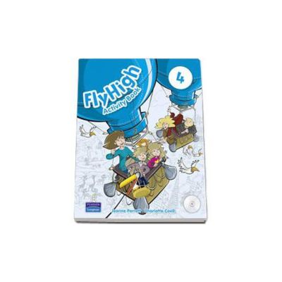 Curs de limba engleza Fly High level 4 - Activity Book with CD-Rom