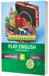 Curs de limba engleza Play English - Workbook for beginners Level 4 (Editie 2016)