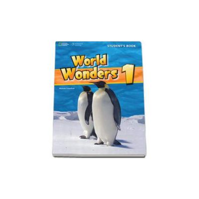 Curs de limba engleza World Wonders level 1 Students Book new editions, manual pentru clasa a V-a cu CD (National Geographic Learning)