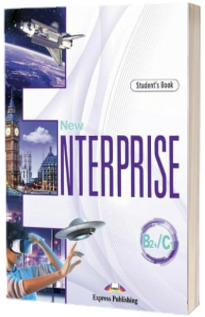 Curs limba Engleza New Enterprise B2+/C1 Manualul elevului cu digibook app.