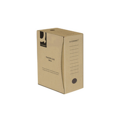 Cutie arhivare 150mm, 100x339x298mm, carton 400gsm, Q-Connect - gri/negru
