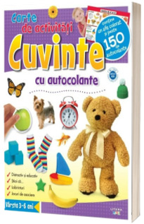 Cuvinte. Carte de activitati cu autocolante