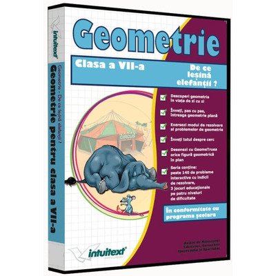 De ce lesina elefantii? Geometrie. Matematica clasa a VII-a (Kit)