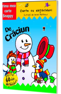 De craciun. Carte cu abtibilduri