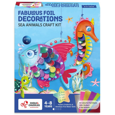 Decoratiuni cu folii de transfer - Animalute marine