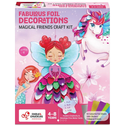 Decoratiuni cu folii de transfer - Prieteni magici