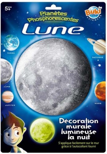 Decoratiuni de perete fosforescente - Luna