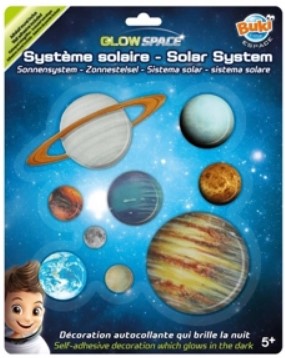 Decoratiuni de perete fosforescente - Sistemul Solar