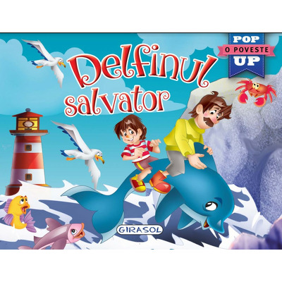 Delfinul salvator - O carte pop-up