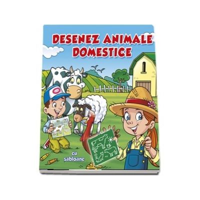 Desenez animale domestice - cu sabloane Desenez animale domestice - cu sabloane