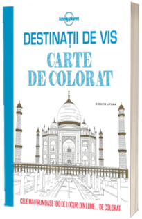 Destinatii de vis - Carte de colorat