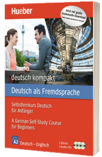 Deutsch kompakt Neu Paket: 2 Bucher, 3 Audio CDs Englische Ausgabe