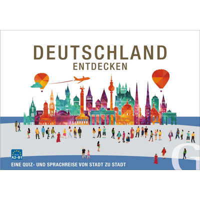Deutschland entdecken Sprachspiel Eine Quiz und Sprachreise von Stadt zu Stadt A2-B1