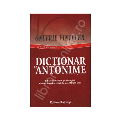 Dictionar de Antonime (Vinteler)