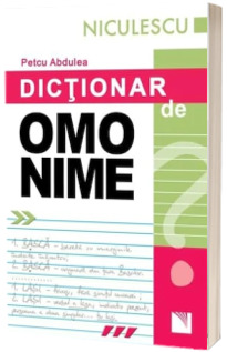 Dictionar de omonime