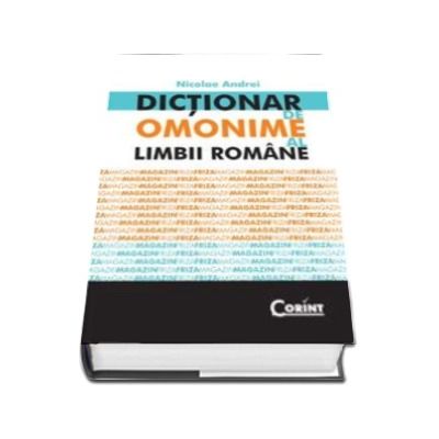 DICTIONAR DE OMONIME AL LIMBII ROMANE