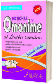 Dictionar de omonime al Limbii Romane