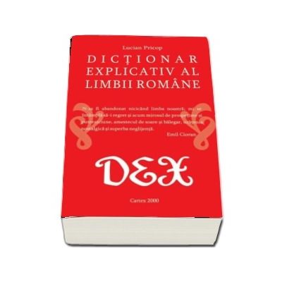 Dictionar explicativ al limbii romane