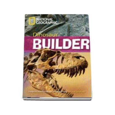 Dinosaur Builder. Footprint Reading Library 2600. Book with Multi ROM