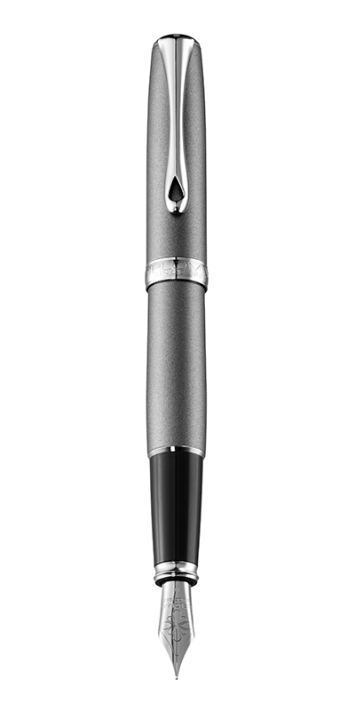 Diplomat Excellence A2 - Venetia Platin Chrome - stilou cu penita M, din otel inoxidabil