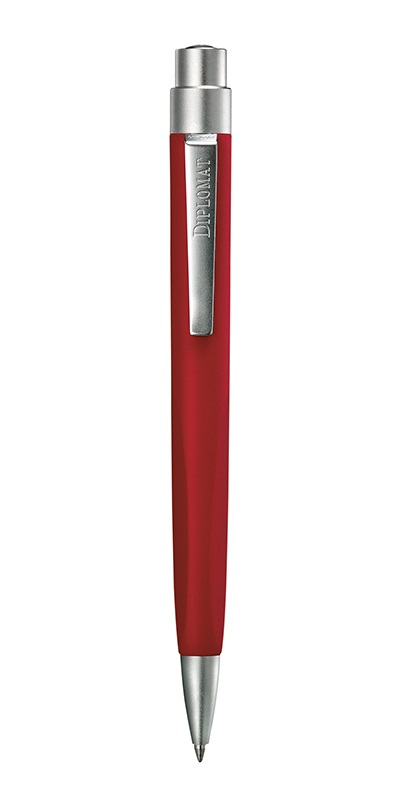 Diplomat Magnum - Soft Touch Red - pix
