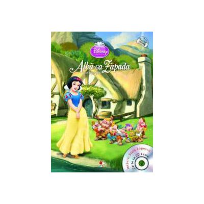 Disney. Alba ca zapada si cei sapte pitici (carte+CD)