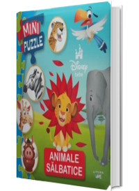 Disney Bebe. Mini puzzle. Animale salbatice