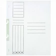 Dosar carton alb duplex 230g, incopciat 1/1 (Adaconi)