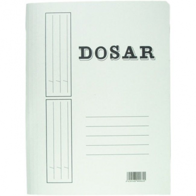 Dosar carton alb simplu 230g  (Adaconi)