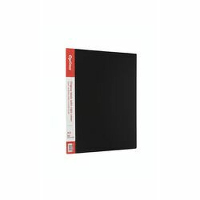 Dosar de prezentare A3, cu 20 folii, coperta rigida - 800 microni, Optima - negru
