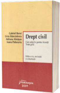 Drept civil. Curs selectiv pentru licenta