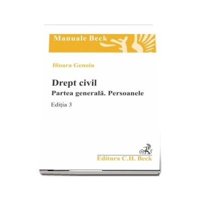 Drept civil. Partea generala. Persoanele