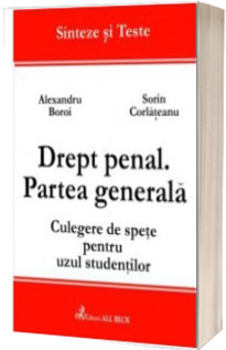 Drept penal. Partea generala