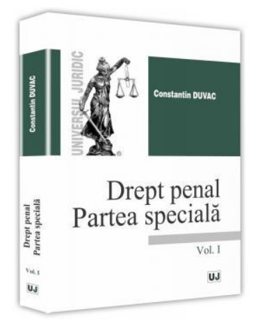 Drept penal. Partea speciala vol. I