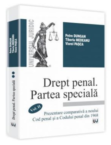 Drept penal. Partea speciala. Vol. II