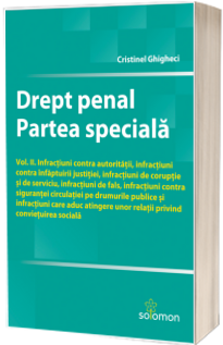 Drept penal. Partea speciala. Vol. II